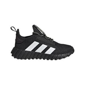 NWT adidas Unisex Kaptir Flow Sneaker Black/Gold Metallic/White  4.5 US Big Kid